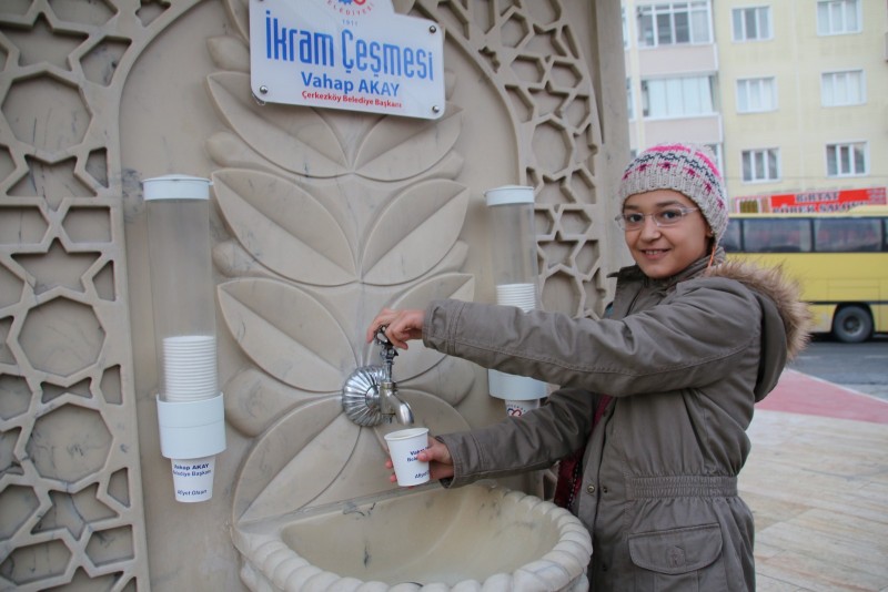 İkram Çeşmesi yeniden akmaya başlıyor