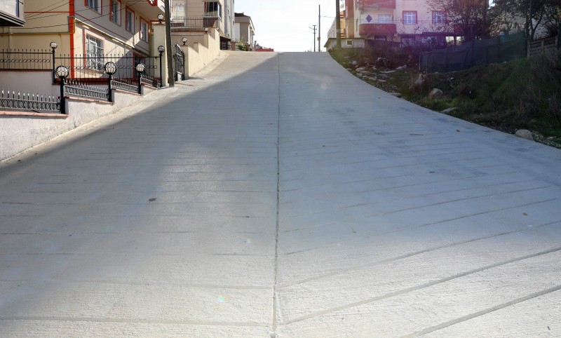 Şubat Sokak’ın yolu tamamlandı