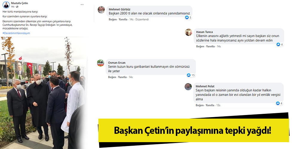 “Reisinin yanında olduğun kadar halkın yanında da ol”
