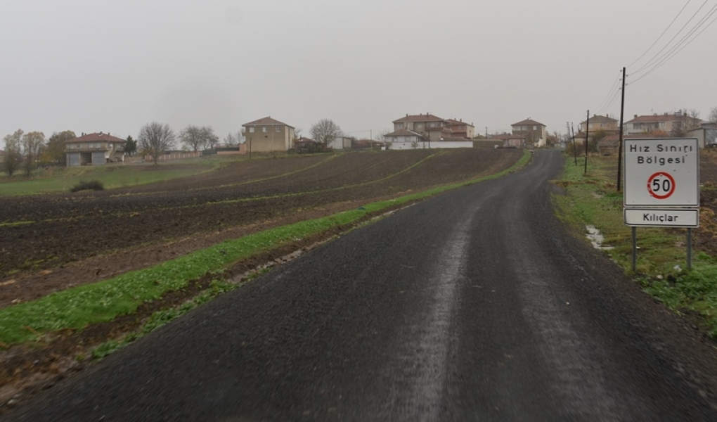 Mahalleler arası bağlantı yolları tamamlandı