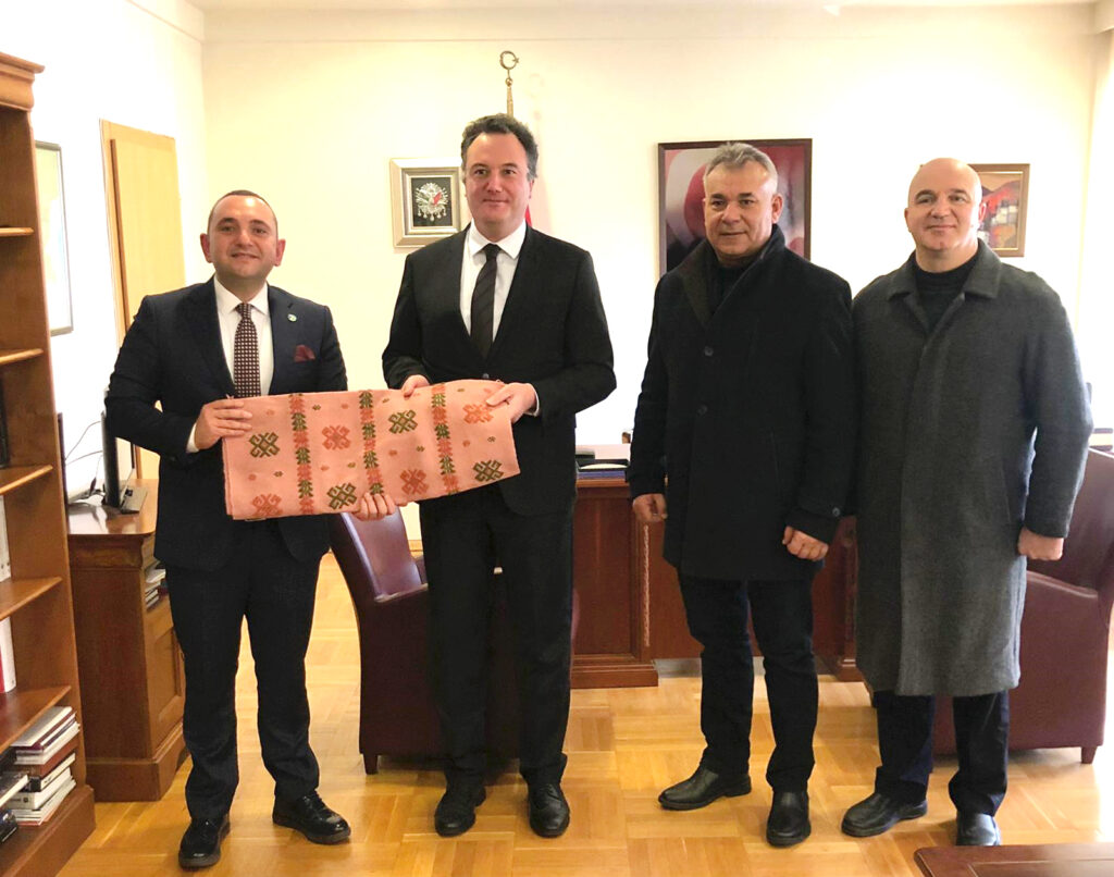 Erkiş, Trakya Belediyeler Birliği’ni Bulgaristan’da temsil etti