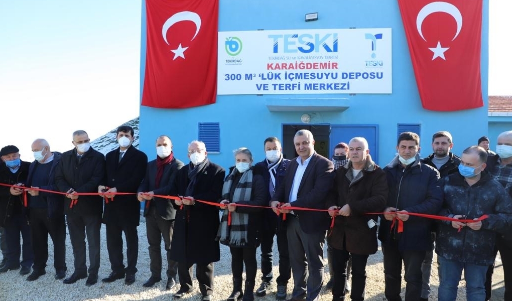 30 milyonluk içme suyu hattı hizmette