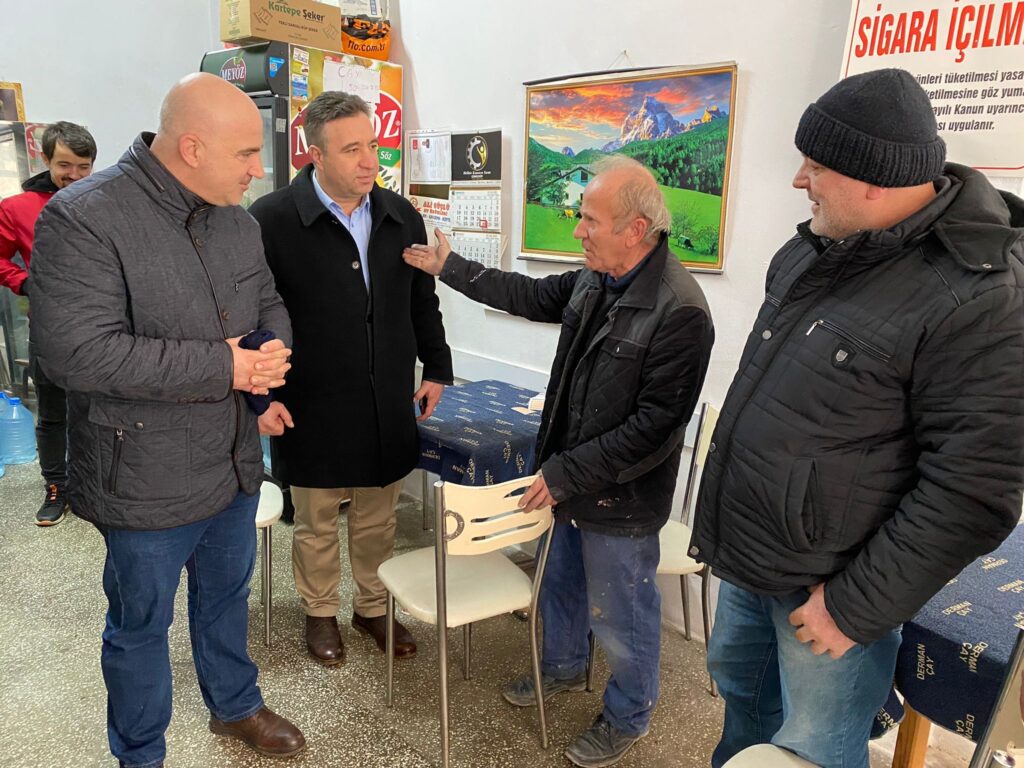 Başkan Erkiş sahaya indi