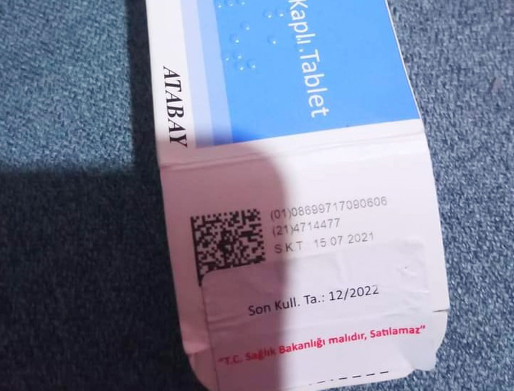 Koronavirüs hastasına tarihi geçmiş ilaç verdiler