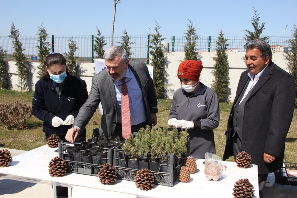 ÇOSB ZEKA’da ‘Tohumu Toprakla Buluşturma’ etkinliği