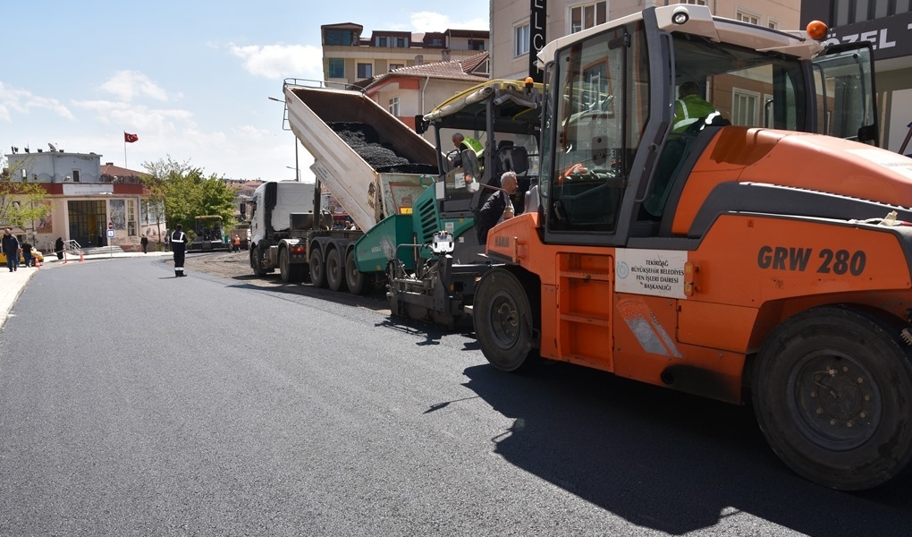 Malkoçoğlu Caddesi asfaltlandı