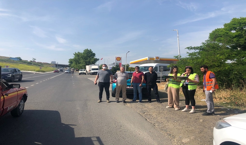 Trafik sayım çalışmaları başladı