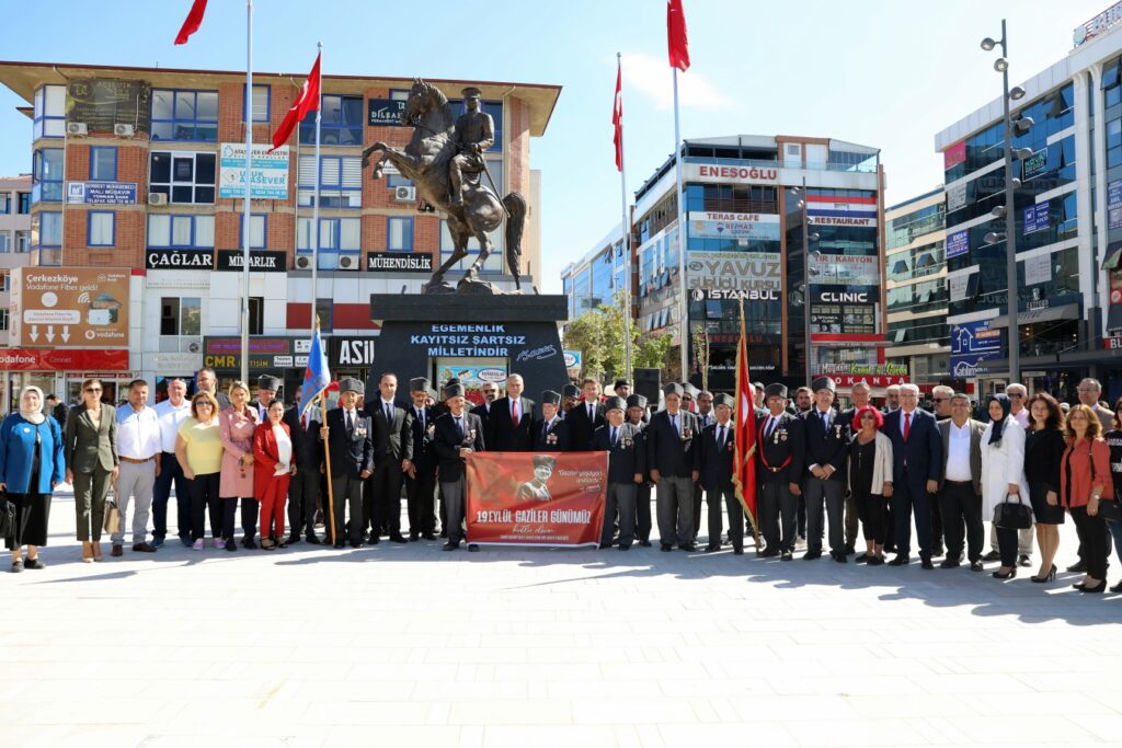 Gaziler Günü Çerkezköy’de kutlandı