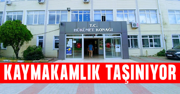 Çerkezköy Kaymakamlığı taşınıyor