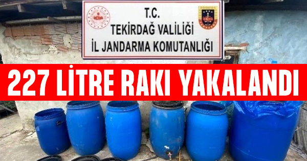 Kaçak içki üreten 2 kişi gözaltına alındı