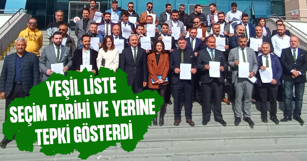 Karadeniz, seçim tarihi ve yerine tepki gösterdi