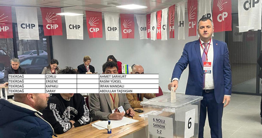 CHP, Saray adayının ismini yanlış açıkladı!
