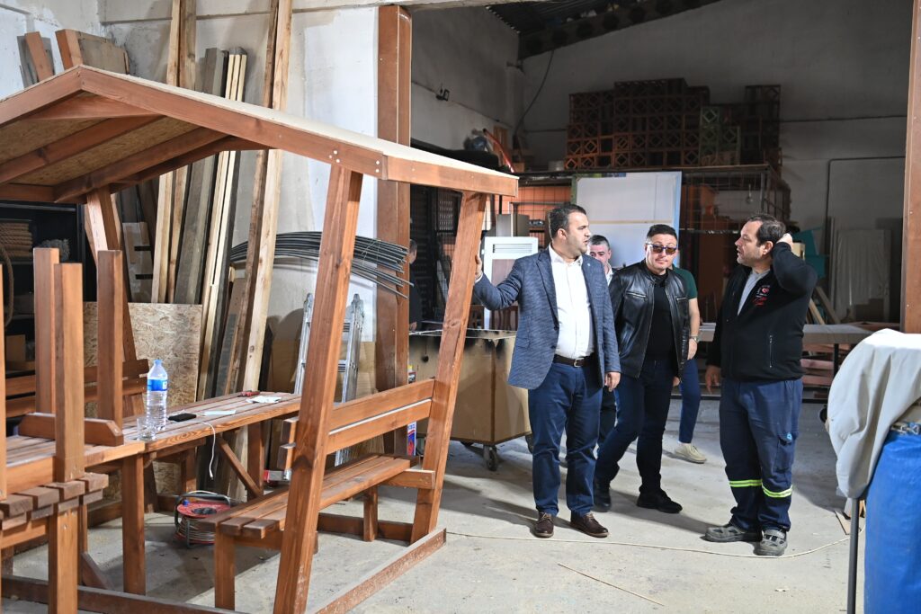 Nallar atölyelerde yapılan faaliyetleri inceledi