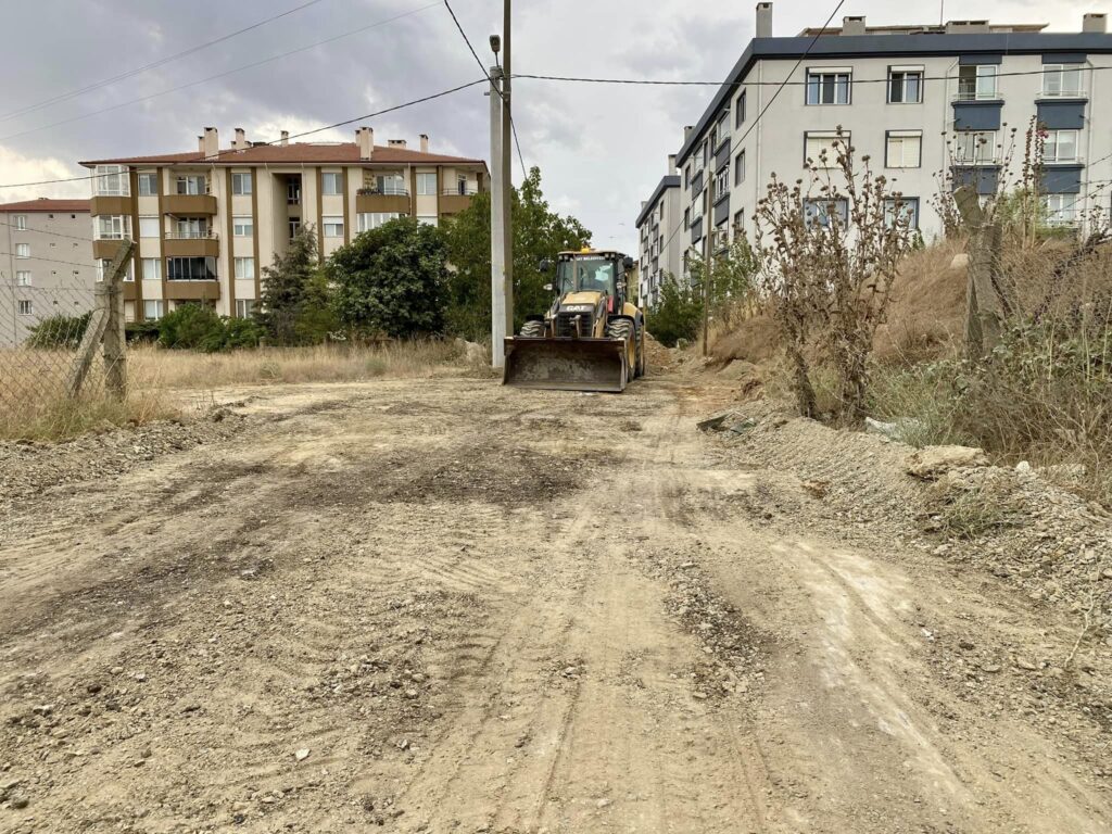 Nazım Hikmet Ran Sokak’ta yol çalışması başladı
