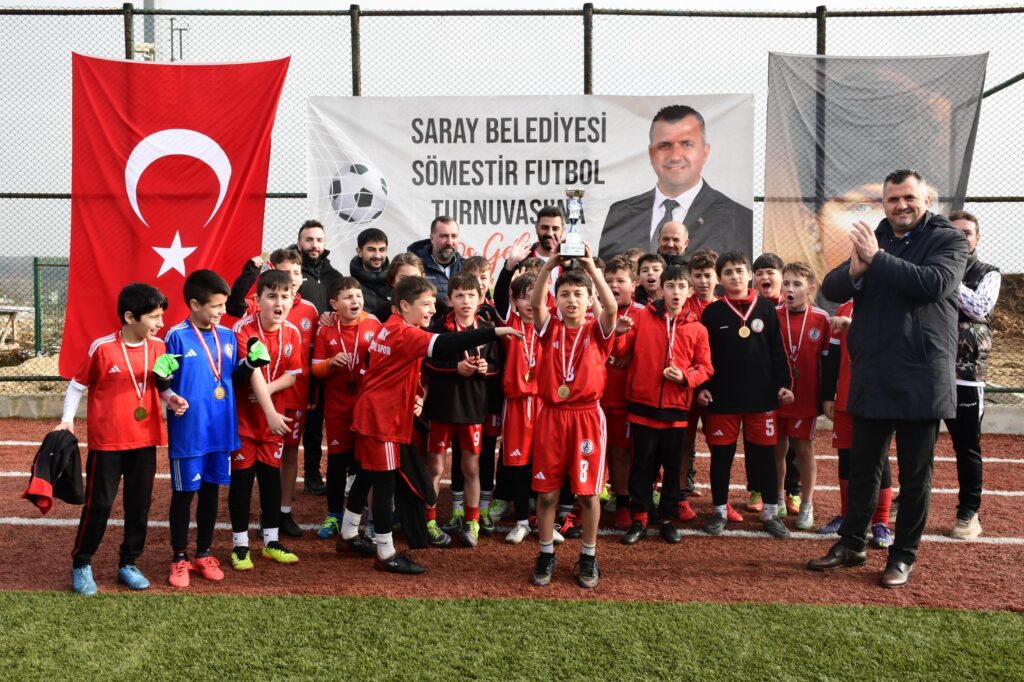 Saray Belediyesi Sömestir Futbol Turnuvası sona erdi