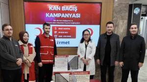 İrmet e Kızılay’dan kan bağışına güçlü destek